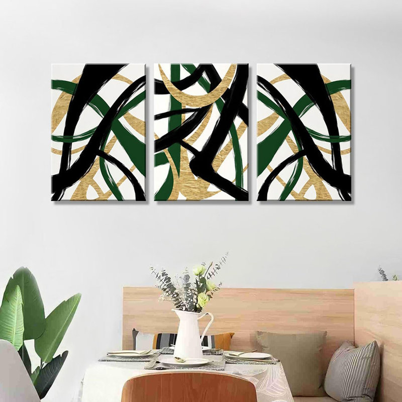 3 Piece Wrapped Canvas Set