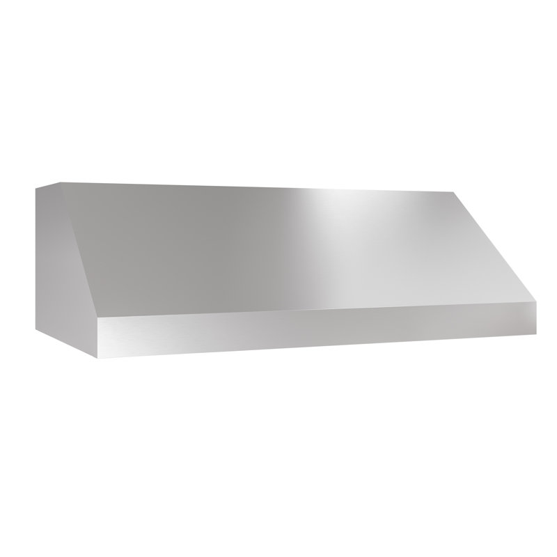 48" Cypress 1200 CFM Ducted Wall Mount Outdoor Range Hood in Silver with Nightlight, 48"