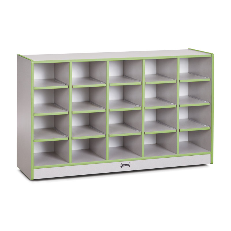 Rangement mobile Rainbow Accents®, H 29,5 po x l 48 po, Key lime, Non