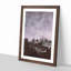 Stars Over The Dolomites In Italy Painting - Framed Print-56922521-56922522