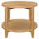 Mahir Maple End Table with Shelf