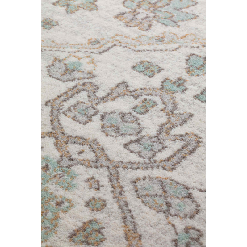 Caseylee Oriental Wool Area Rug, Rectangle 135 x 200cm