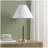 Two Tone Pull-chain Table Lamp