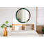 Huldar Glass Flat Wall Mirror