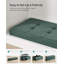 110x38x38cm Linen Upholstered Storage Bench-132398329