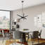 Lustre cylindrique moderne à 8 lumières Lydia-2126325549