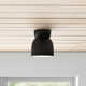 Logan Single Light Ceramic 8'' H X 7.5'' W  Flush Mount