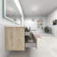 Ensemble de meuble-lavabo double mural 72 po Freidin-1250253811