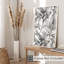 «Botanical Black & White Botanical Dreams I», reproduction d'art moderne sans cadre