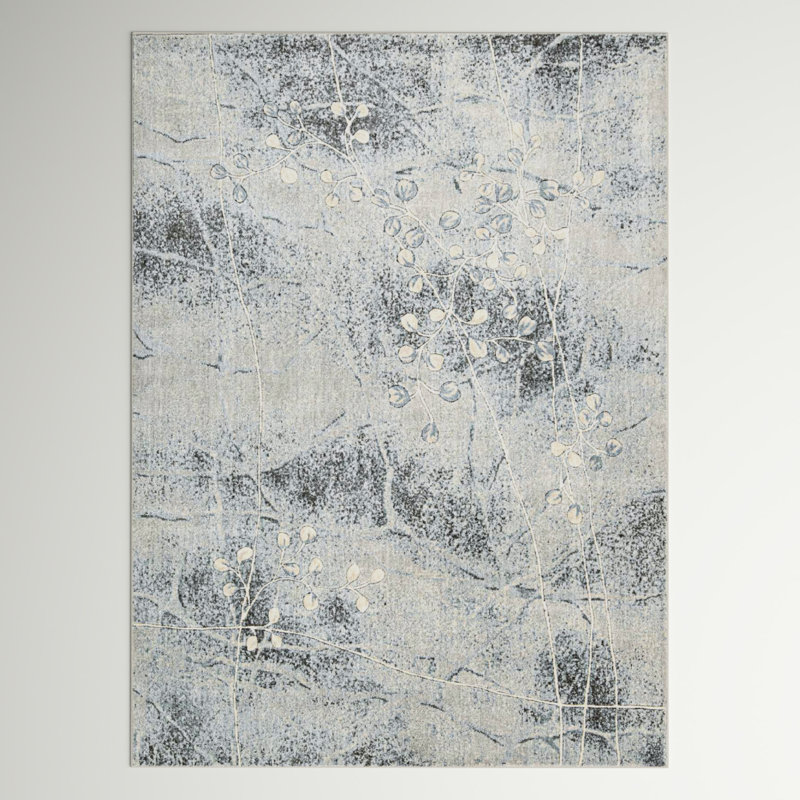 Arnim Performance Floral Indoor Rug, Rectangle 2' x 2'9"