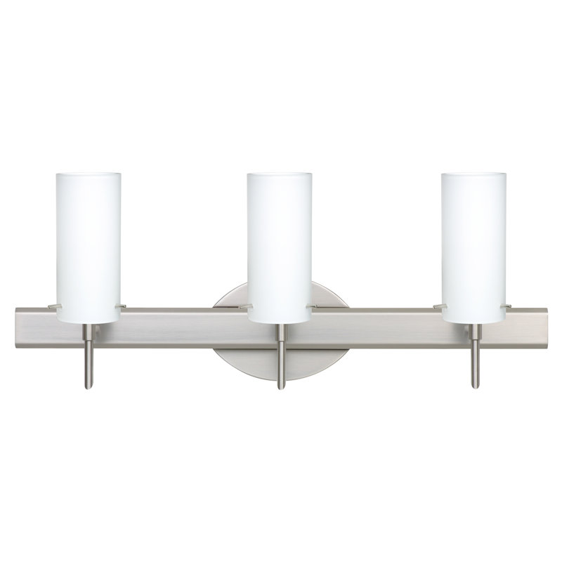 Marunouchi 3 - Light Dimmable Bath Bar, Satin Nickel