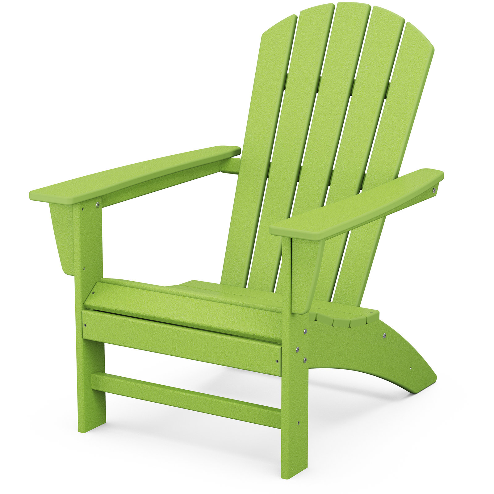 POLYWOOD® Nautical Adirondack Chair, Lime