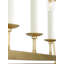 Darlana Large Linear Lantern in Gild