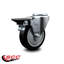 4 Inch Poly Wheel Swivel Bolt Hole Caster with Posi Lock Brake SCC-88884312