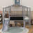 Endearing Twin Loft Bed With A Ladder, A Slide, And A Lovely House Design-114463710
