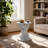 Cement Outdoor End Tables For Patio(Only Including Table)
