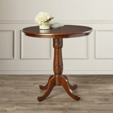 Solid Wood Pedestal Dining Table