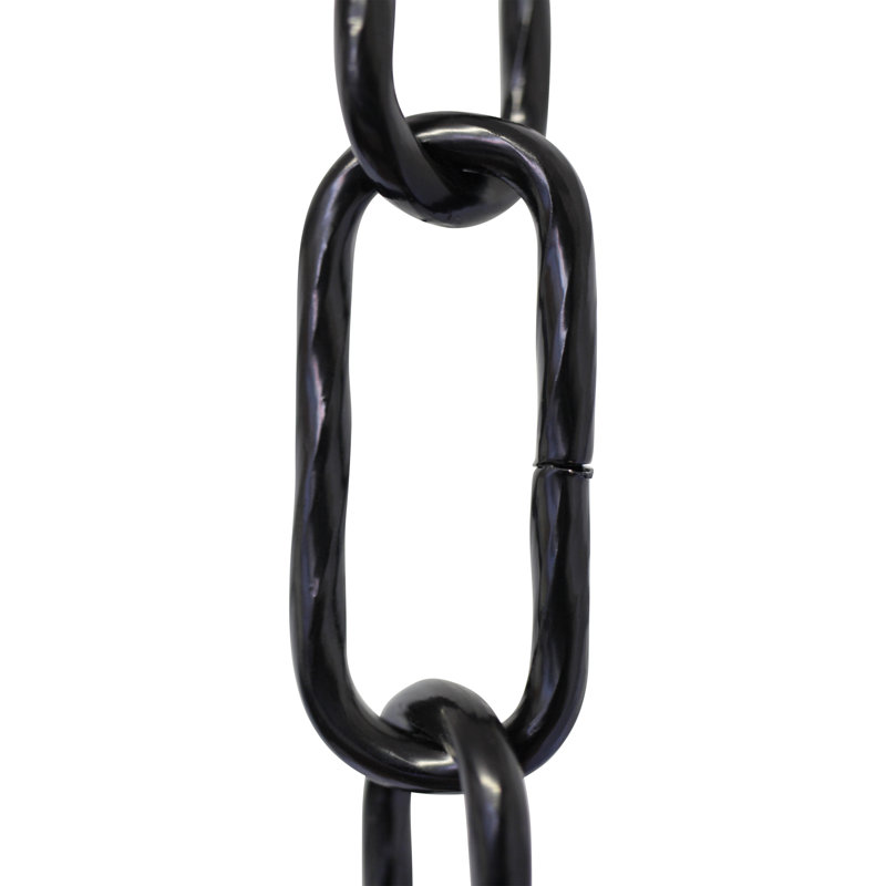 Chaîne de luminaire Twist, Noir