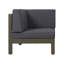Ensemble de 2 causeuses Oana, gris foncé-145477095