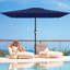 Parasol de patio rectangulaire 8 x 10 pi - UPF 50+, parasol d'extérieur robuste-2051840456