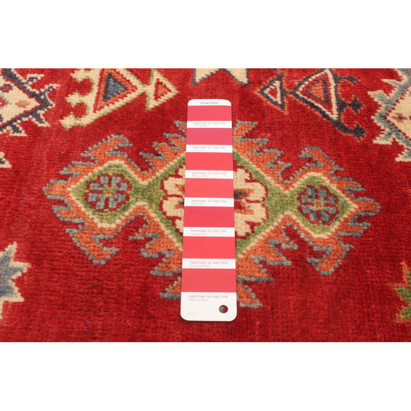 Tapis unique en laine noué à la main 6 pi 11 po x 9 pi 10 po nouvel âge Ocella