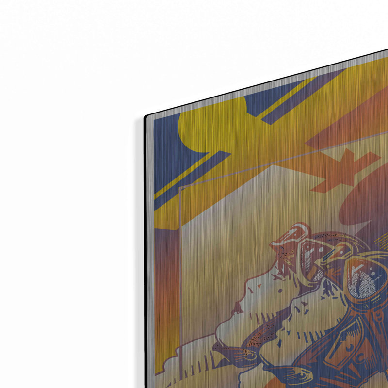 «Pilots Orange» par David Chestnutt, H 16 po x l 12 po