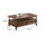 Solid Wood Top Coffee Table-101462584