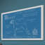 Art mural sur toile Trinx «Blueprint Boxer» par Ethan Harper-2033641145-2033641149