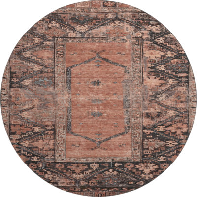 Premium Machine Washable Lubbers AMF1727 Global Rug