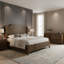Structure de lit plateforme Oak Burl-122482388