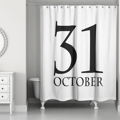 Rideau de douche 30 premiers octobre Juney