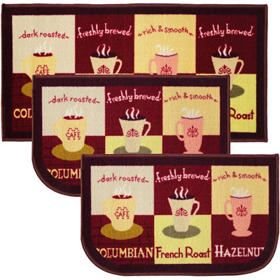 Polyester Non-Skid Kitchen Mat