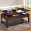 Table basse Malachi avec plateau relevable