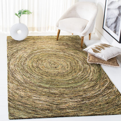 Nashua Hand Tufted Wool Abstract Rug