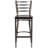 Loughran Ladder Back Metal Restaurant Barstools-94596162-94596160-21223159