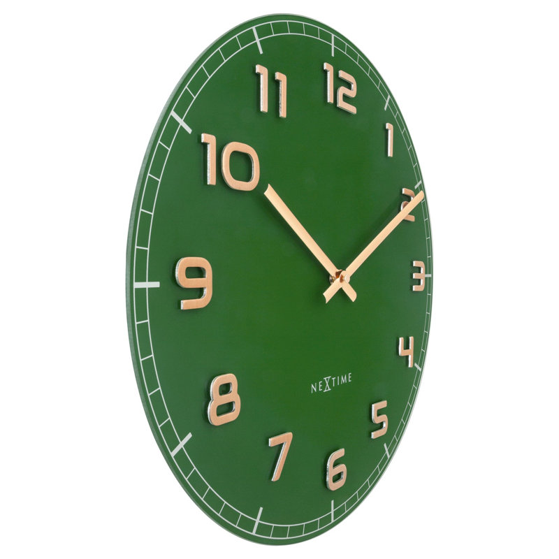 Citybeat Glass Wall Clock