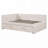 Upholstered L-Shaped Daybed with Pop Up Trundle and USB ports-1846506830