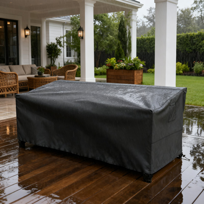 All-Weather Patio Sofa Cover(210D OXFORD FABRI)