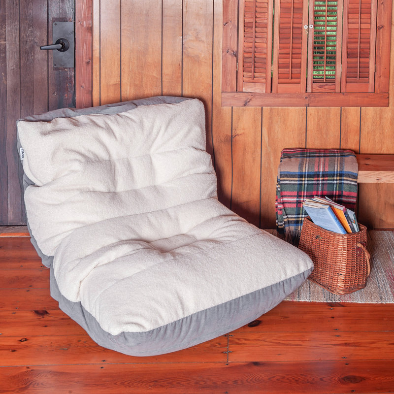 Polyester Bean Bag, Gray 100% Polyester