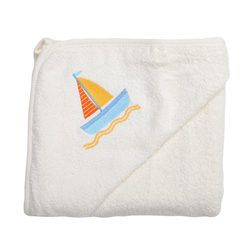 Ashlynn Bath Towel, Cream/Yellow/Blue