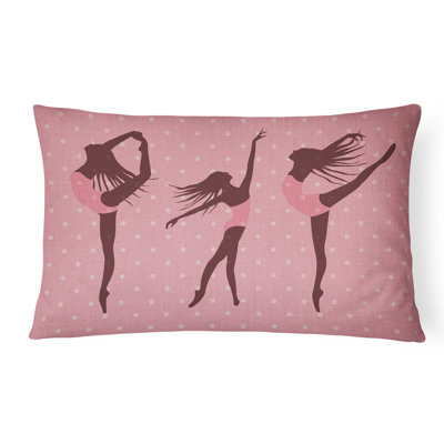 Coussin lombaire en lin danseurs