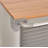Milledgeville 28'' W 6 -Drawer Bottom Rollaway Chest with Wheels