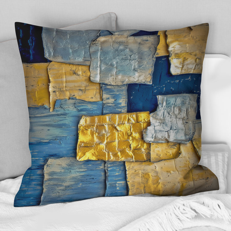 Coussin décoratif Southern Sunrise Abstract Expressionism - Abstract Collages