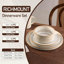 Stoneware Dinnerware Set 18 Piece - Service for 6-1398945386