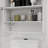 Bathroom Wall Cabinet With Doors,Adjustable Shelf,Towel Bar And Paper Holder, Over The Toilet Storage Cabinet, Medicine Cabinet For Bathroom-White-1731342944