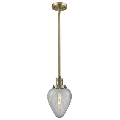 Luminaire suspendu géométrique 1 lumière Shauna