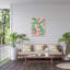 Toile d'extérieur Braylen Melissa Wang «Birds of Paradise I»-87945028