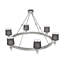 Anilah 6 - Light LED Chandelier