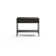 Reveal Glass End Table with Storage