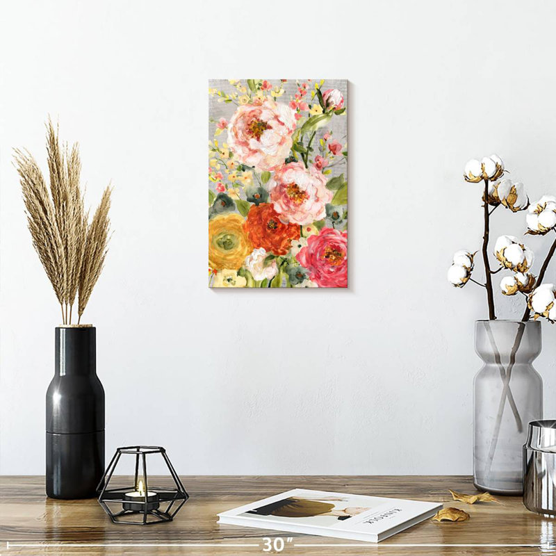 Jardin Harask Damask, H 12 po x l 8 po